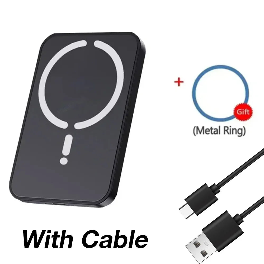 Soporte Magnético para Teléfono con GPS para Rejilla de Ventilación de Coche, Cargador Inalámbrico Rápido para iPhone Magsafe 17 16 15 14 13 12 Pro Max