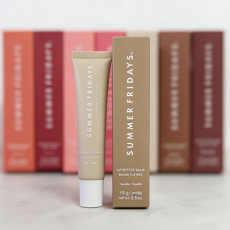 Summer Fridays-bálsamo labial hidratante, espejo, brillo de labios, vainilla, rosa, azúcar, rosa, goya, olor, lápiz labial, maquillaje de aceite transparente
