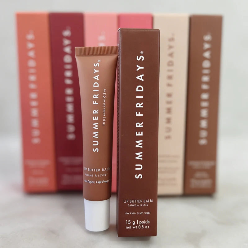 Summer Fridays-bálsamo labial hidratante, espejo, brillo de labios, vainilla, rosa, azúcar, rosa, goya, olor, lápiz labial, maquillaje de aceite transparente