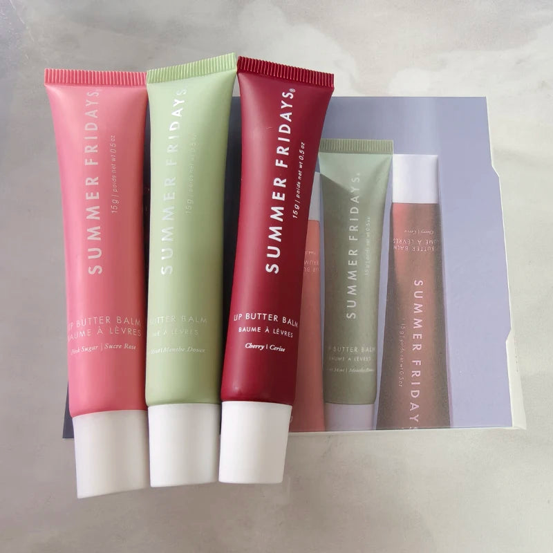Summer Fridays-bálsamo labial hidratante, espejo, brillo de labios, vainilla, rosa, azúcar, rosa, goya, olor, lápiz labial, maquillaje de aceite transparente